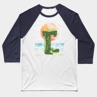 Yoga Croc Baseball T-Shirt